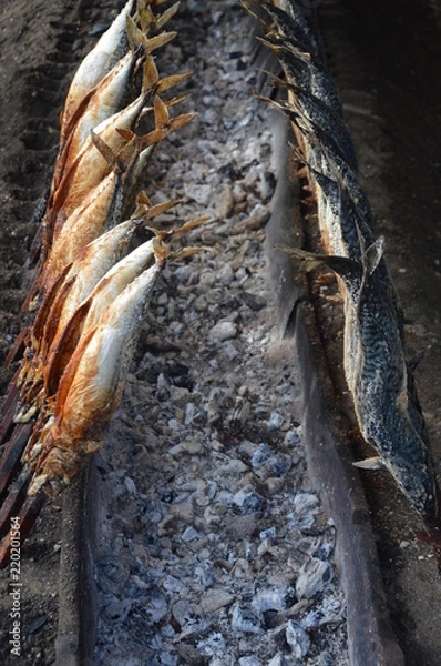 Obraz Oktoberfest Steckerlfisch