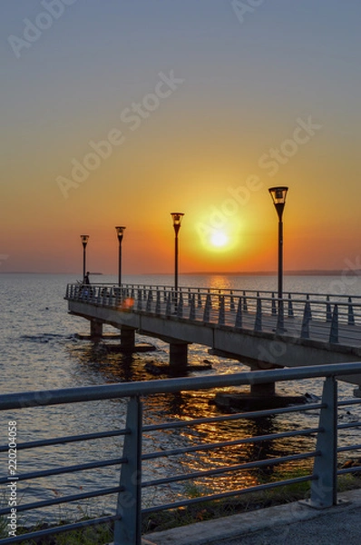 Fototapeta atardecer