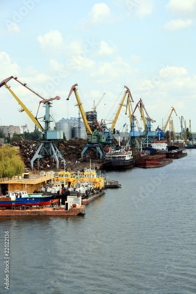 Fototapeta river potr