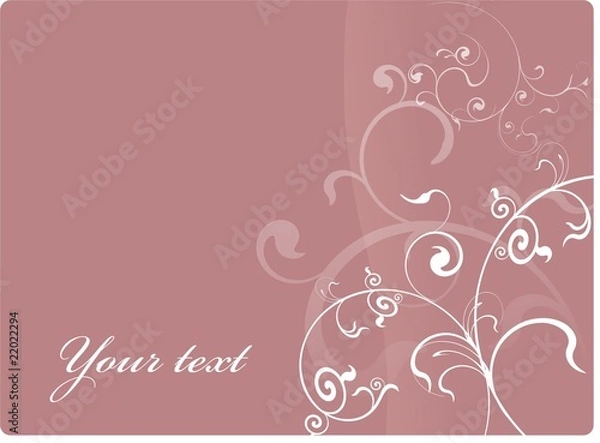 Fototapeta открытка узор