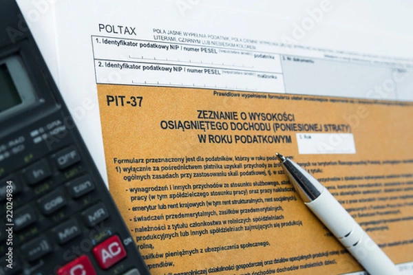 Obraz Rozliczenie PIT