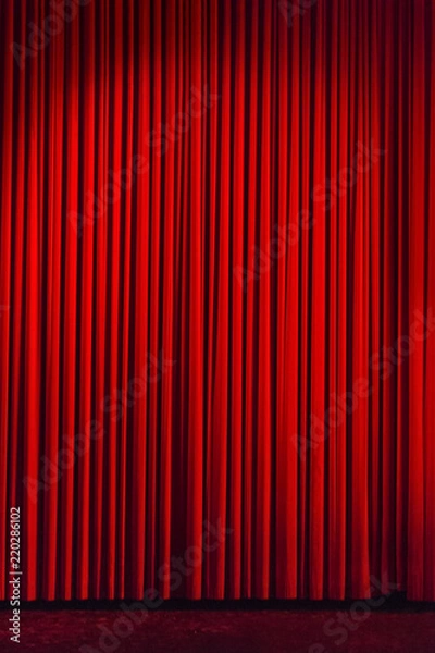 Obraz scena kurtyny