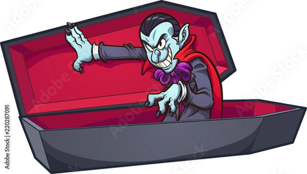 Fototapeta vampire_coffin