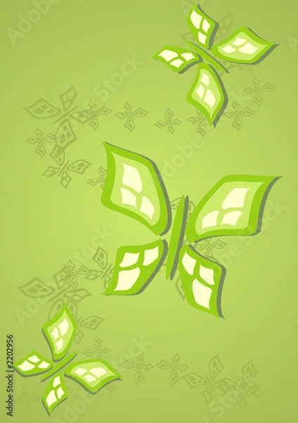 Obraz butterfly group