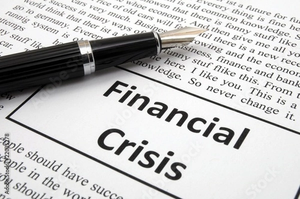 Obraz financial crisis