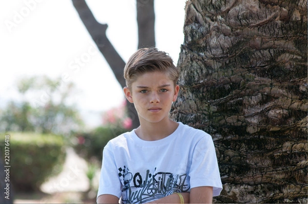 Obraz JEUNE ADOLESCENT PORTRAIT GARCON