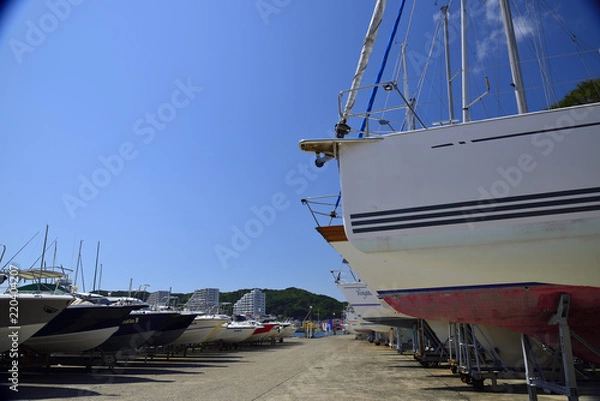 Obraz ヨットハーバー