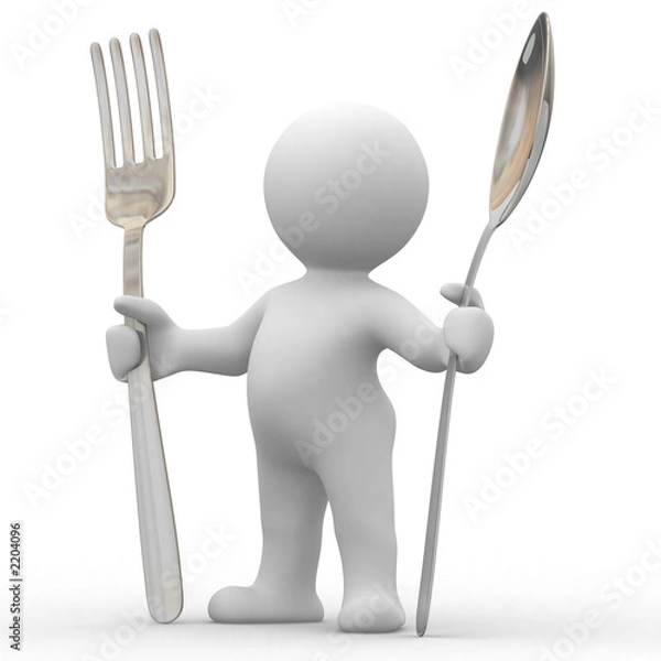 Obraz jestem głodny