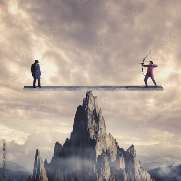 Fototapeta Bad decision