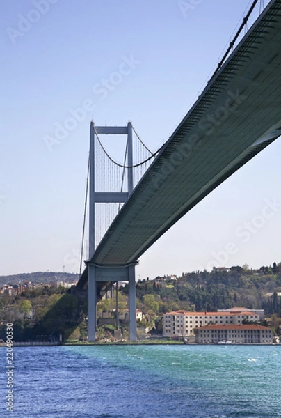 Fototapeta First Bosphorus Bridge in Istanbul. Turkey
