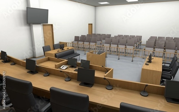 Obraz 裁判員裁判用法廷