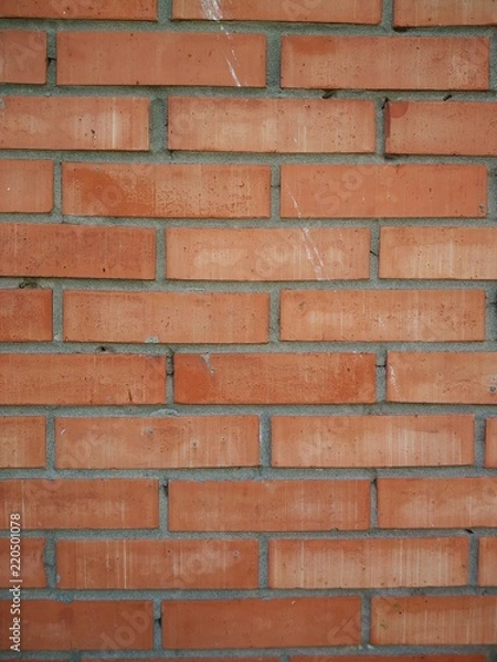 Fototapeta Red brick wall