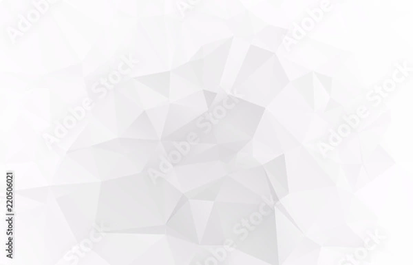 Fototapeta Abstract Light gray mosaic background