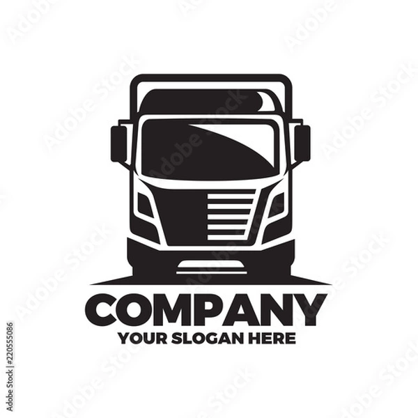 Obraz Truck Logo Vector