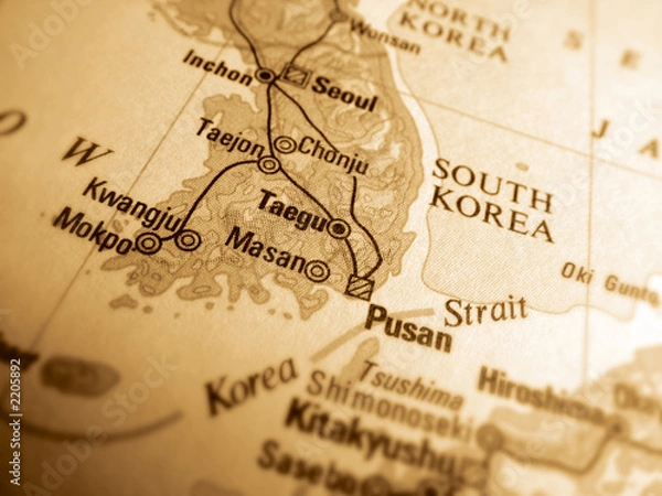 Fototapeta Korea Południowa