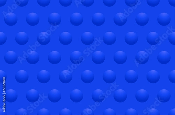 Fototapeta Seamless abstract texture background with round bumps