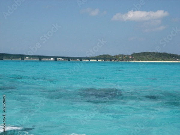 Fototapeta 池間大橋