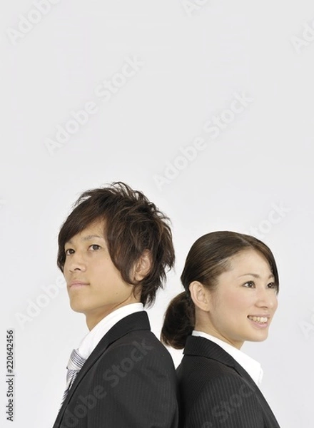 Fototapeta 若いビジネスマンたち