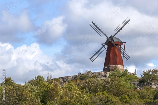 Obraz Traditional windmill, Sweden