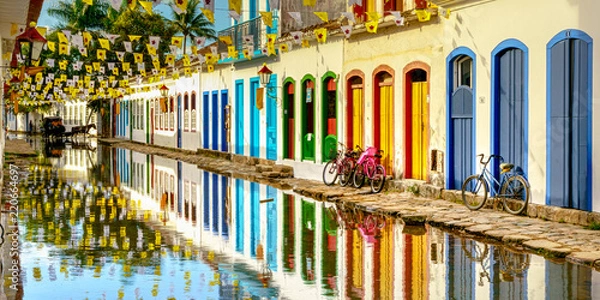 Obraz Ulice Colonial Paraty