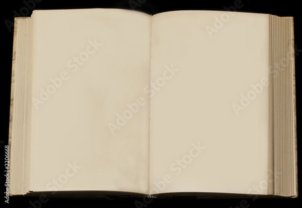 Obraz buch mit leeren seiten