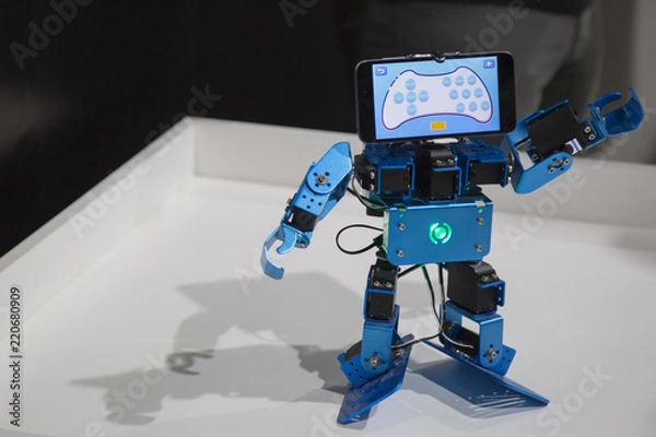 Obraz Robots make people happy