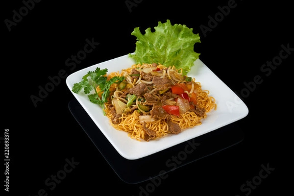 Obraz Mi Xao stir-fried noodles