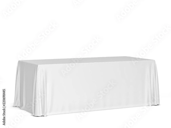 Obraz Tradeshow tablecloth mockup