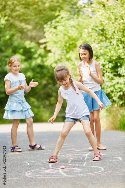 Obraz Child's game in the park