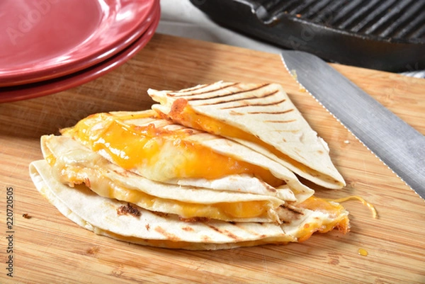 Obraz Domowa quesadilla