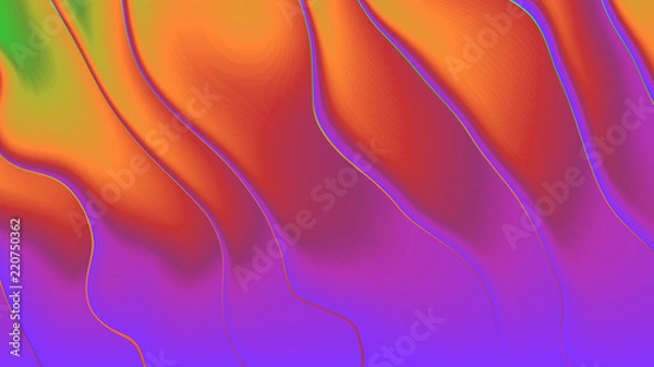 Obraz Background in paper style. Of multi-colored details.