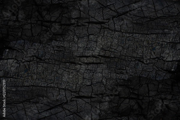 Obraz Close up Surface of charcoal