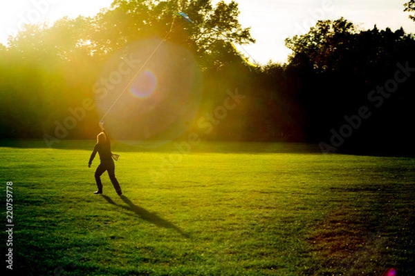 Fototapeta Drachen steigen