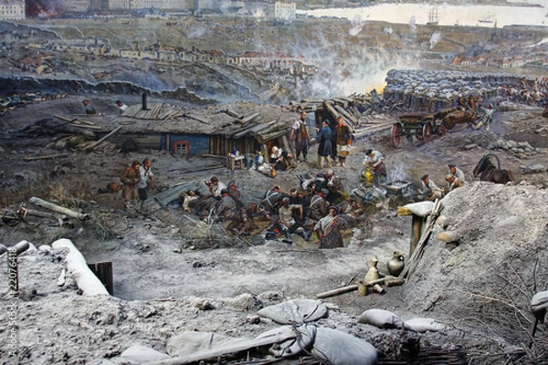 Fototapeta Оборона Севастополя
