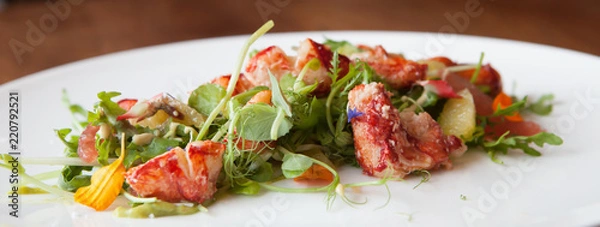 Fototapeta lobster salad