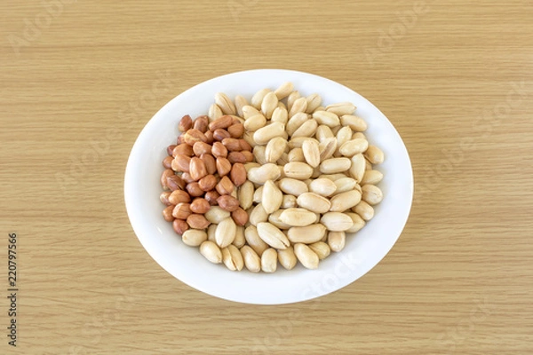 Fototapeta 沢山のピーナッツ