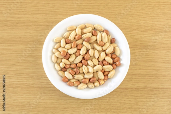 Fototapeta 沢山のピーナッツ