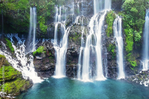 Fototapeta cascade paradisiaque