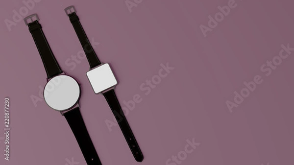 Fototapeta Smartwatches Template