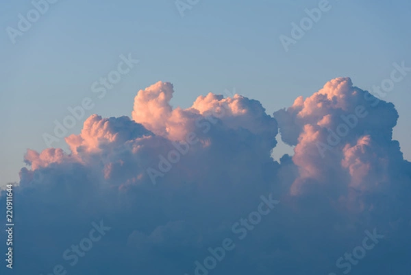 Obraz Sunlight hitting the clouds