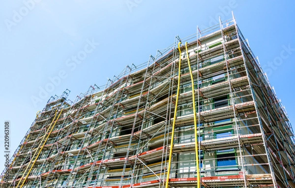 Fototapeta scaffolding