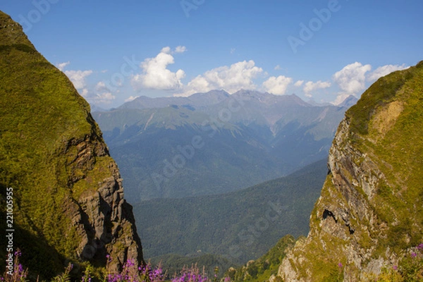 Obraz горы Розы Хутор, montains