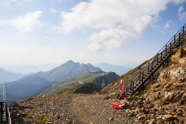 Obraz горы Розы Хутор, montains