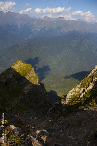 Obraz горы Розы Хутор, montains