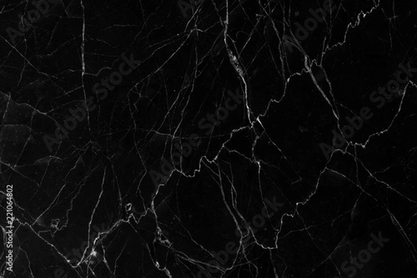 Obraz Pattern on black marble texture