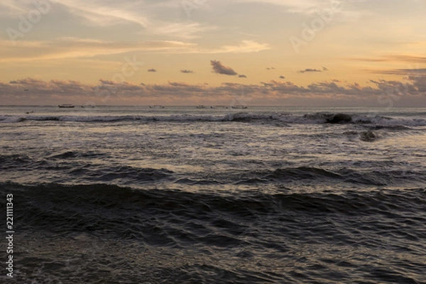 Fototapeta バリ島　クタビーチ　夕日