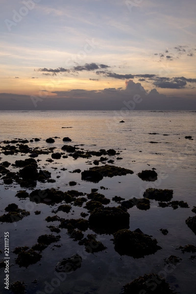 Obraz バリ島　クタビーチ　夕方