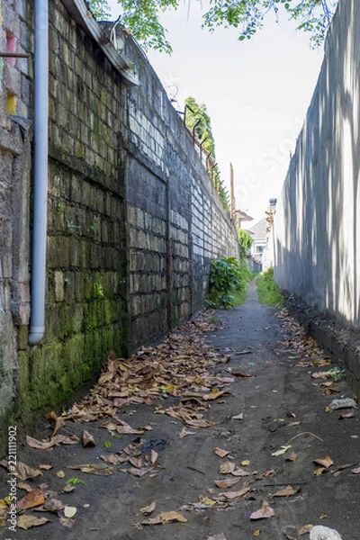 Obraz バリ島　クタビーチ　路地