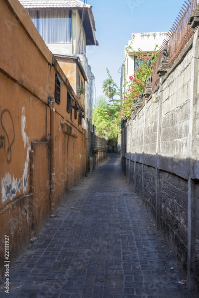 Obraz バリ島　クタビーチ　路地