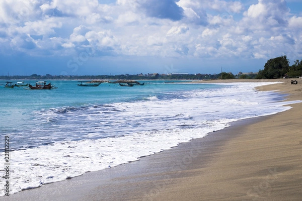 Obraz バリ島　クタビーチ　インドネシア